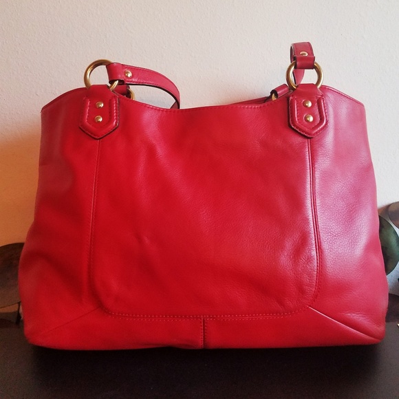 Vintage Coach Campbell Belle Leather Handbag - Picture 2 of 7